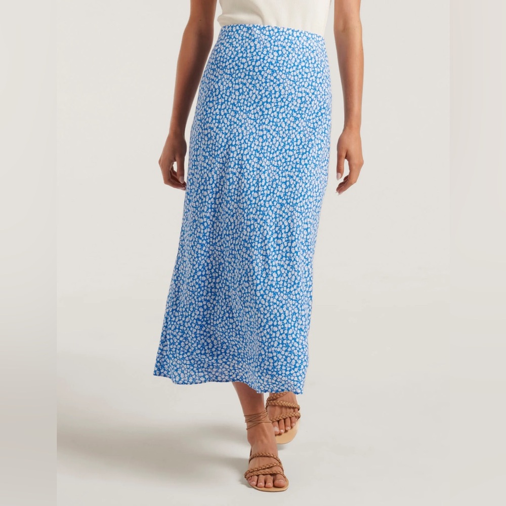 Ever New Posy Petite Bias Cut Midi Skirt